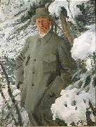 Anders Zorn The Painter Bruno Liljefors, France oil painting artist